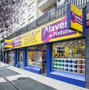 Alavesa de pintura tienda de aplicaciones y pintura en Vitoria.