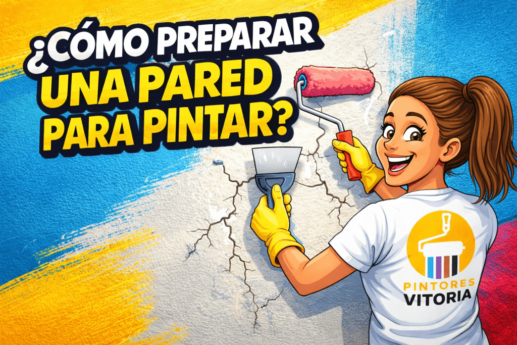 Preparar una pared para pintar