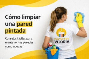 Cómo limpiar una pared pintada