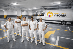 Pintar garaje comunitario en Vitoria