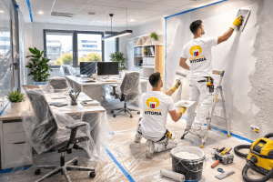 Quitar gotelé y alisar piso en Vitoria