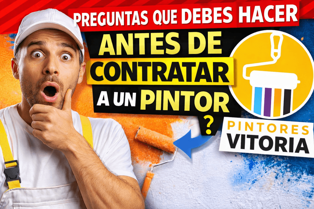 Preguntas que debes hacer antes de contratar pintores en Vitoria